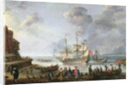 Ships Arriving in a Port by Adam Willaerts