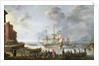 Ships Arriving in a Port by Adam Willaerts