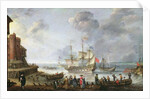 Ships Arriving in a Port by Adam Willaerts