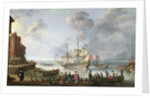 Ships Arriving in a Port by Adam Willaerts