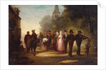 The Village Marriage, 1872 by Charles Marie Lhuillier