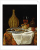 Still Life of a Herring and Flask by French School