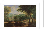 Landscape with a Flock of Sheep by Cornelis Huysmans