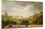 View of Edinburgh, the Walter Scott Monument by Pierre Justin Ouvrie