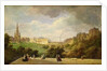 View of Edinburgh, the Walter Scott Monument by Pierre Justin Ouvrie