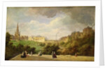 View of Edinburgh, the Walter Scott Monument by Pierre Justin Ouvrie