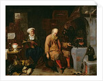 The Alchemist by David III Ryckaert
