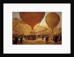 The Departure of Leon Michel Gambetta in the Balloon 'L'Armand-Barbes', 7 October 1870 by Jules & Guiaud Jacques Didier