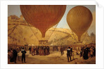 The Departure of Leon Michel Gambetta in the Balloon 'L'Armand-Barbes', 7 October 1870 by Jules & Guiaud Jacques Didier