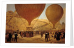 The Departure of Leon Michel Gambetta in the Balloon 'L'Armand-Barbes', 7 October 1870 by Jules & Guiaud Jacques Didier