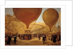 The Departure of Leon Michel Gambetta in the Balloon 'L'Armand-Barbes', 7 October 1870 by Jules & Guiaud Jacques Didier
