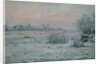 Snowy Landscape at Twilight, 1879-80 by Claude Monet