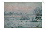Snowy Landscape at Twilight, 1879-80 by Claude Monet