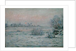 Snowy Landscape at Twilight, 1879-80 by Claude Monet