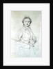 Portrait of Niccolo Paganini 1819 by Jean Auguste Dominique Ingres