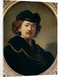 Self Portrait with Hat and Gold Chain, 1633 by Rembrandt Harmensz. van Rijn