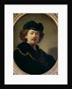 Self Portrait with Hat and Gold Chain, 1633 by Rembrandt Harmensz. van Rijn