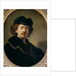 Self Portrait with Hat and Gold Chain, 1633 by Rembrandt Harmensz. van Rijn