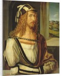 Self Portrait with Gloves, 1498 by Albrecht Dürer or Duerer