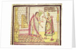 Fol.152v The Crowning of Montezuma II the Last Mexican Emperor in 1502, 1579 by Diego Duran