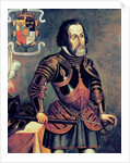 Hernando Cortes by Master of Saldana