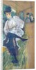 Jane Avril Dancing, c.1892 by Henri de Toulouse-Lautrec