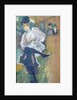 Jane Avril Dancing, c.1892 by Henri de Toulouse-Lautrec