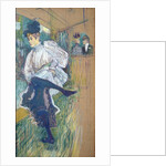 Jane Avril Dancing, c.1892 by Henri de Toulouse-Lautrec