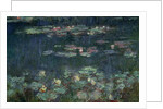 Waterlilies: Green Reflections, 1914-18 by Claude Monet