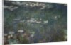 Waterlilies: Green Reflections, 1914-18 by Claude Monet