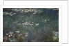 Waterlilies: Green Reflections, 1914-18 by Claude Monet