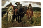 Warrior Knights, 1881-98 by Victor Mikhailovich Vasnetsov