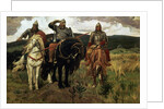 Warrior Knights, 1881-98 by Victor Mikhailovich Vasnetsov