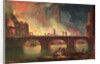 A Fire at the Hotel-Dieu in 1772 by Jean Baptiste Genillion