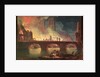 A Fire at the Hotel-Dieu in 1772 by Jean Baptiste Genillion