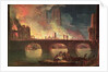 A Fire at the Hotel-Dieu in 1772 by Jean Baptiste Genillion