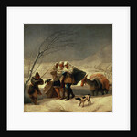 The Snowstorm, 1786-87 by Francisco Jose de Goya y Lucientes