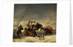 The Snowstorm, 1786-87 by Francisco Jose de Goya y Lucientes