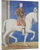 Equestrian Portrait Presumed to be Dauphin Henri II c.1543 by Francois Clouet