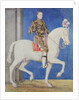 Equestrian Portrait Presumed to be Dauphin Henri II c.1543 by Francois Clouet