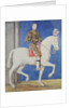 Equestrian Portrait Presumed to be Dauphin Henri II c.1543 by Francois Clouet