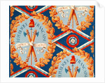 Wallpaper with French Revolutionary Symbols, 30th June 1793 by French School