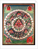 The Paradise of Shambhala, Tibetan Banner by School Tibetan