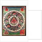 The Paradise of Shambhala, Tibetan Banner by School Tibetan