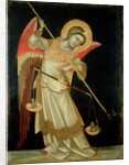 An Angel Weighing a Soul, c.1348-55 by Ridolfo di Arpo Guariento