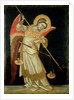 An Angel Weighing a Soul, c.1348-55 by Ridolfo di Arpo Guariento