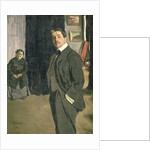 Portrait of Sergei Pavlovich Diaghilev with his Nurse, 1906 by Leon Bakst