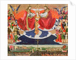 The Coronation of the Virgin, completed 1454 by Enguerrand Quarton