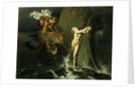 Ruggiero Rescuing Angelica, 1819 by Jean Auguste Dominique Ingres