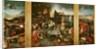 Triptych: The Temptation of St. Anthony by Hieronymus Bosch